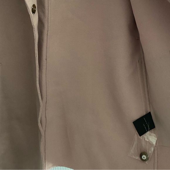 New Nuage Wool Blend Lapel Collar Duster Coat Size L|G - Picture 6 of 16